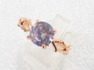 クリスタル　指輪(17.5号)